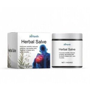 Ximonth Herbal Salve 4oz Joint Care Improves Mobility New Sealed Exp 2027
